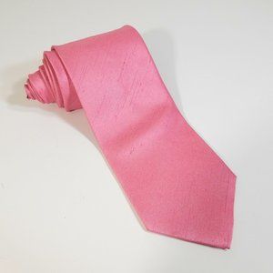 Van Buck England Men Tie Pink Classic Necktie